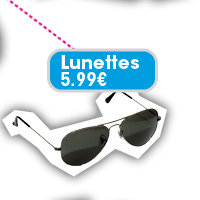 Lunettes de Cloclo : 5,99€