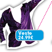 Veste disco de Cloclo : 24,99€