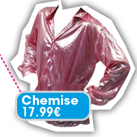 Chemise Rose de Cloclo : 17,99€