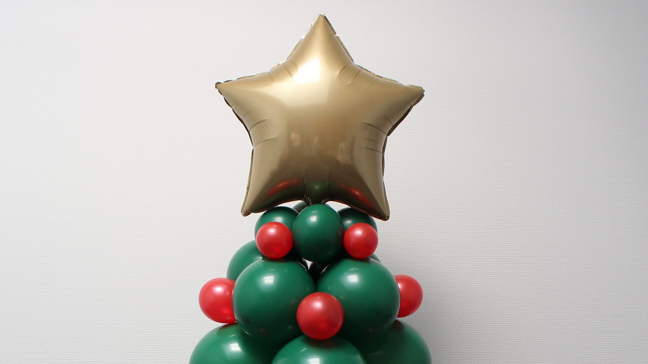 fabriquer un sapin en ballon