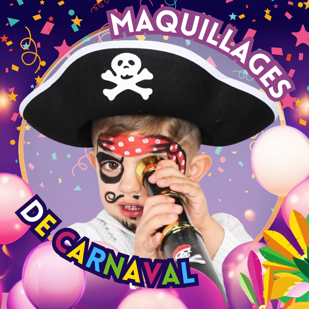 Tutoriels pour maquillage de carnaval | jourdefete.com