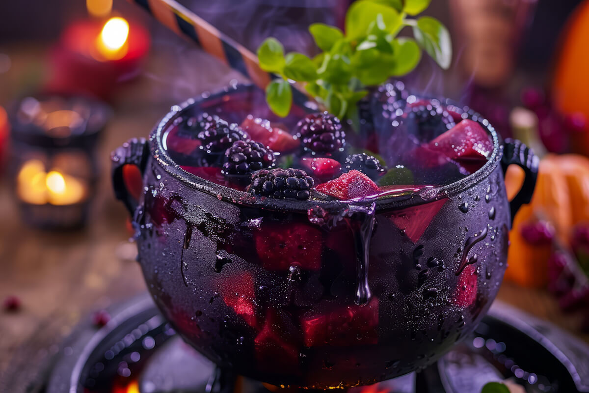 Une idée de boisson originale pour Halloween : la sangria sanguinolente | jourdefete.com