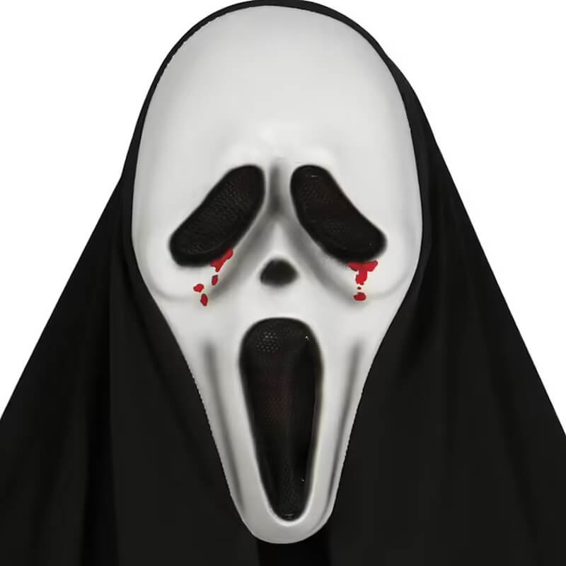 Utilisez ce masque de Ghostface pour la soirée d'Halloween | jourdefete.com