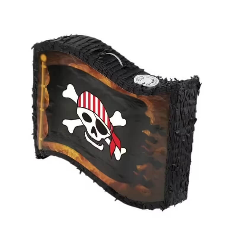 Un drapeau pirate enforme de piñata à casser | jourdefete.com