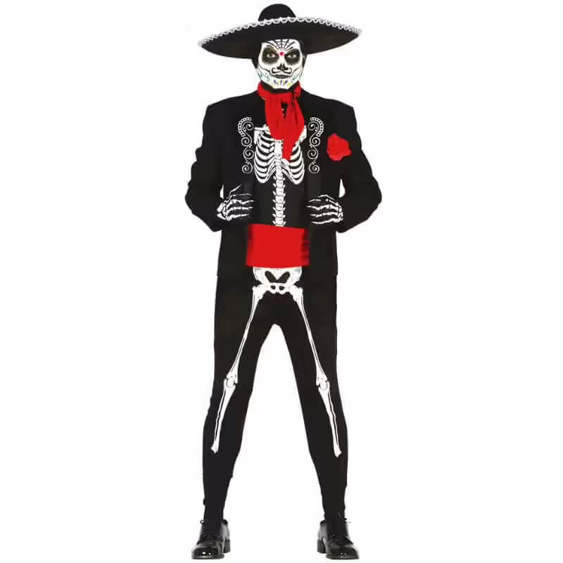 Un costume de squelette pour homme pour Halloween | jourdefete.com