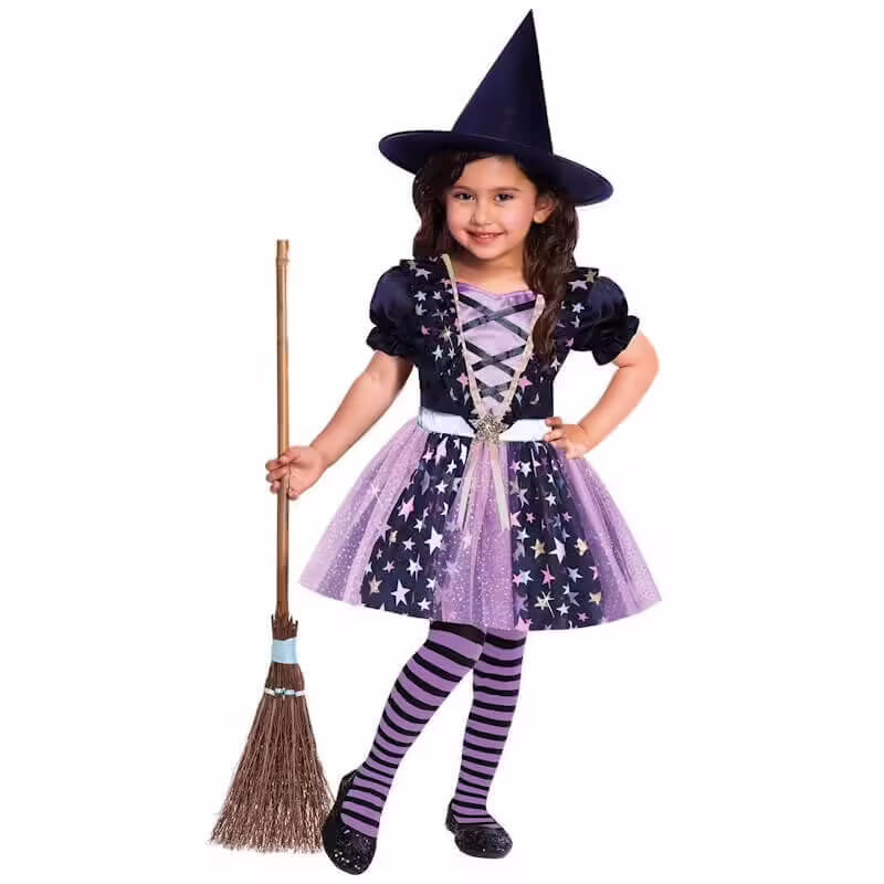 Un déguisement de sorcière pour fille pour Halloween | jourdefete.com