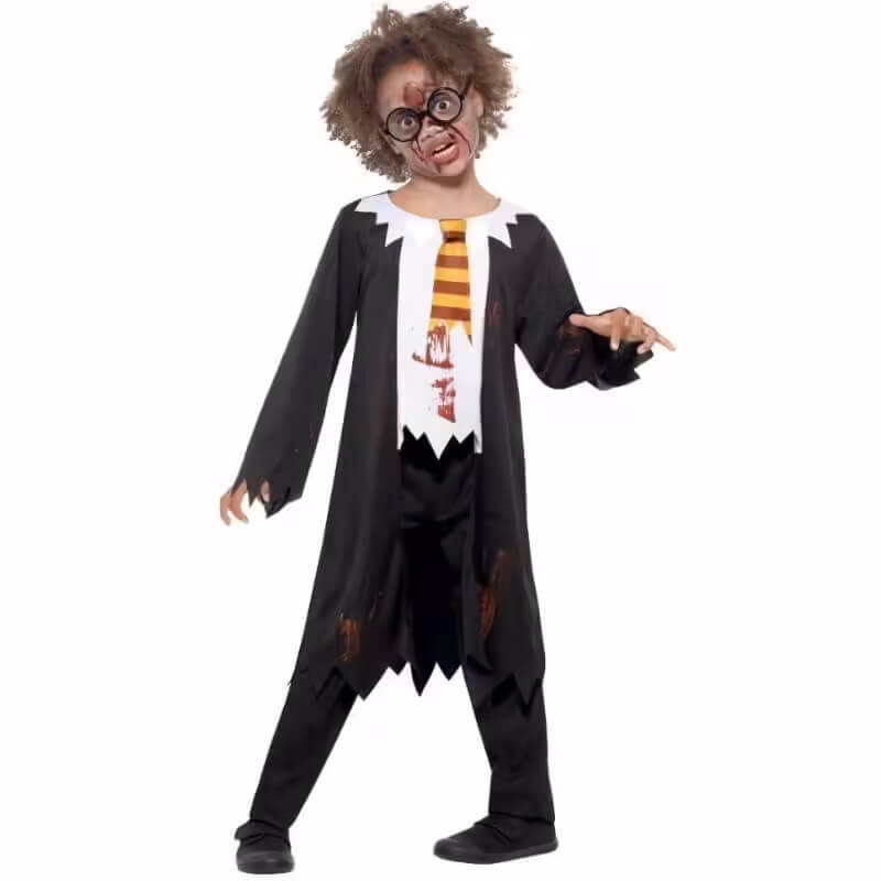 Un costume de magicien zombie pour garçon pour Halloween | jourdefete.com