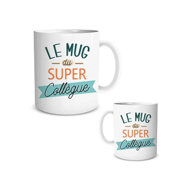 Le mug du super collègue pour le Secret Santa | jourdefete.com