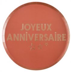 Optez pour ces jolies assiettes chaleureuses pour votre anniversaire | jourdefete.com