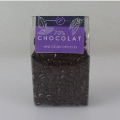 Dragées Mini Coeurs Chocolat 500 gr - Chocolat 
