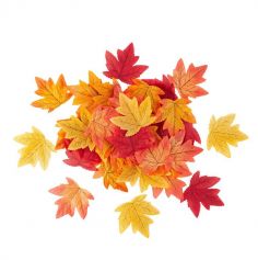 50 splendides feuilles d'érable d'automne à parsemer sur votre table | jourdefete.com