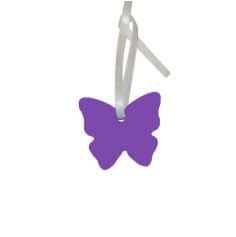 12 étiquettes en forme de papillon de couleur lilas idéales pour la décoration de vos contenants de baptême, communion, mariage ou encore pour votre future baby shower très girly. | jourdefete.com