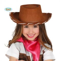 Chapeau de Cow Boy Marron - Enfant