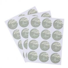 Collez ces stickers aux motifs végétaux lors de votre événement avec la collection Greenery | jourdefete.com