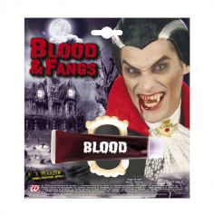 Pack de vampire - Dents et faux sang