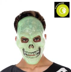 Masque de Squelette Phosphorescent