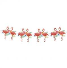 Guirlande Hawaïenne Flamants Roses 