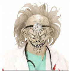 Masque de Zombie Docteur avec Perruque