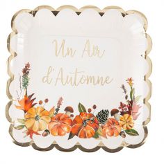 Un air d'automne dans ces assiettes aux couleurs automnales | jourdefete.com