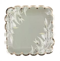 Placez ces assiettes de la collection Greenery sur votre table | jourdefete.com