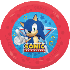 Assiette réutilisable - Diamètre 21 cm - Sonic the Hedgehog™