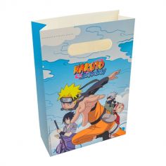 Ce lot de 4 sachets en papier vous servira pour faire des cadeaux aux enfants lors de l'anniversaire "Naruto Shippuden ®" | jourdefete.com