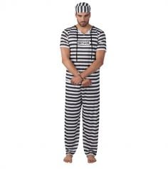 Déguisement de Prisonnier Homme - Taille Unique