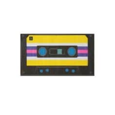 20 serviettes cassettes annees 90 | jourdefete.com