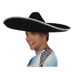Sombrero mexicain - Noir
