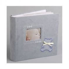 Un splendide album de naissance de couleur bleu pour les photos de votre enfant | jourdefete.com