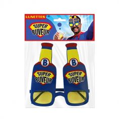 Une paire de lunettes pour ressembler à un super-héros : le Super Buveur | jourdefete.com