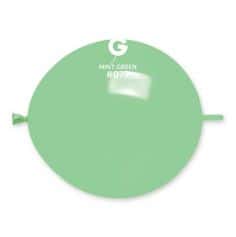 50 ballons ronds avec lien couleur vert menthe de 33 cm| jourdefete.com