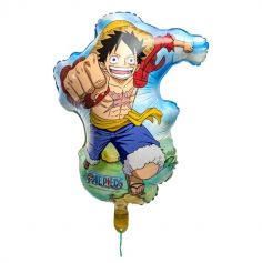 Ce ballon en aluminium à forme de Monkey D. Luffy sera l’attraction principale de l’anniversaire "One Piece ®" de votre enfant | jourdefete.com