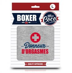 Boxer pour homme " Donneur d'Orgasmes " - Taille au Choix