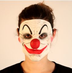Masque en Latex de Clown Psychopathe - Bientôt Disponible