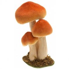 De superbes champignons oranges pour votre déco d'automne | jourdefete.com