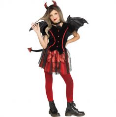 Un superbe déguisement de diable pour enfant et ado pour Halloween | jourdefete.com