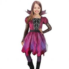 Votre fille va craquer pour ce déguisement de vampire violet | jourdefete.com