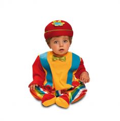 Déguisement de Clown pour bébé - Taille 7/12 mois