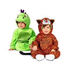 Un splendide déguisement double réversible de dragon et de tigre pour bébé | jourdefete.com