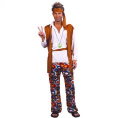 deguisement hippie homme | jourdefete.com