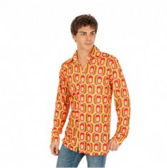 Déguisement Homme - Chemise 70'S - Taille au Choix | jourdefete.com