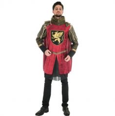 Déguisement Homme - Roi Médiéval Rouge - Luxe - Taille au Choix | jourdefete.com
