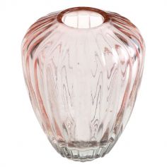 Optez pour ce splendide vase ovale de couleur parme pour votre événement | jourdefete.com