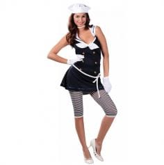 Un joli déguisement de marin pour femme à porter lors d'un événement festif | jourdefete.com
