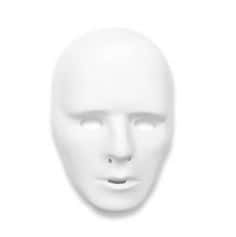 masque blanc à personnaliser