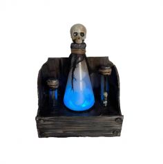 Décorez votre salon le soir d’Halloween avec cette décoration sonore et lumineuse - Bouteille pour potion | jourdefete.com