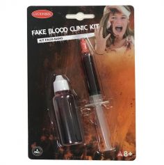 kit faux sang avec seringue | jourdefete.com