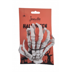 Ce lot de 2 mains de squelette sera une pièce de choix pour votre décoration d'Halloween | jourdefete.com