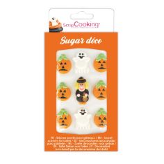 Des décorations en sucre pour ajouter sur vos patisseries d'halloween | jourdefete.com